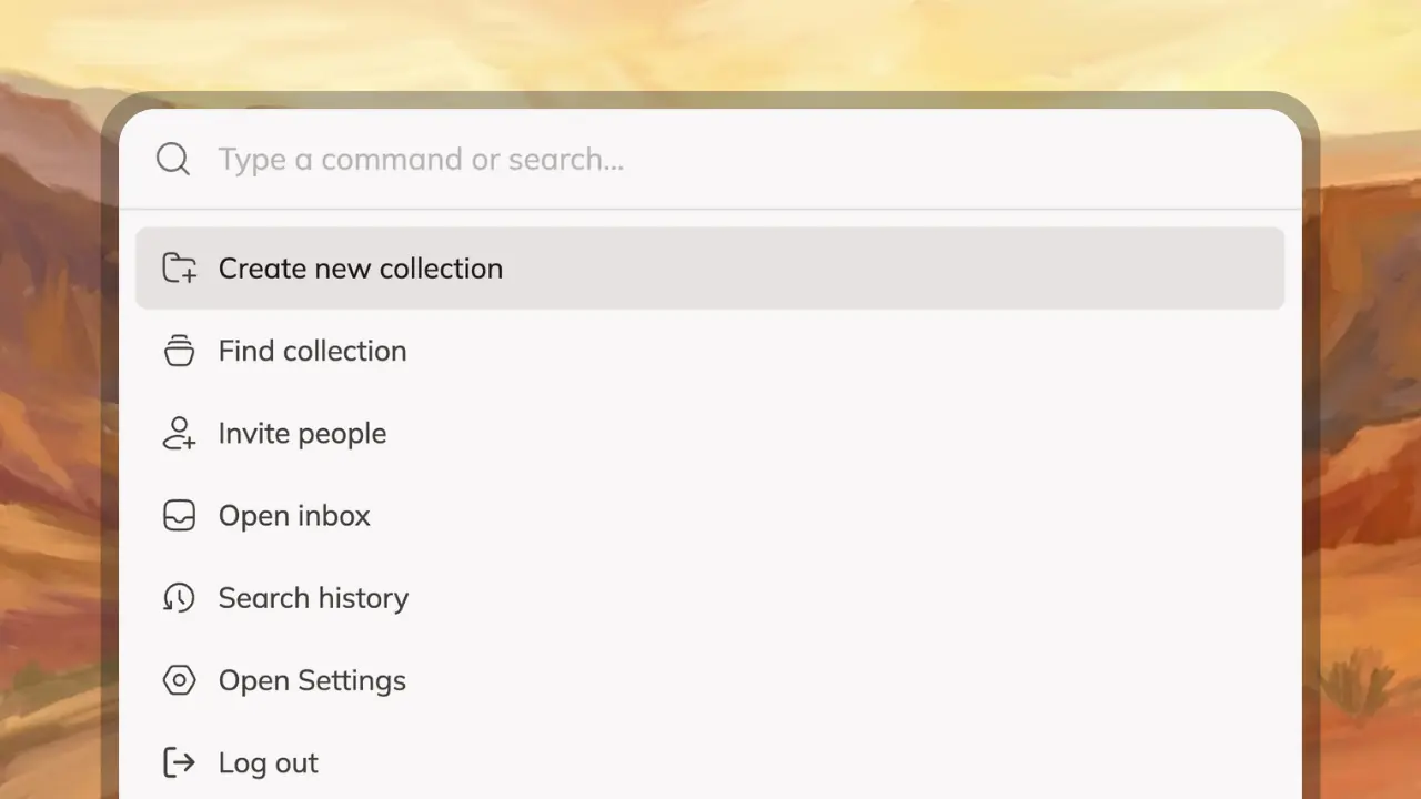 Spotlight search feature screenshot